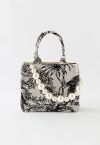 Pearly Chain Zoo Land Jacquard Mini Handbag