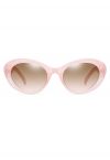 Retro Full Rim Cat-Eye Sunglasses in Pink