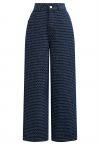 T Textured Straight-Leg Jeans