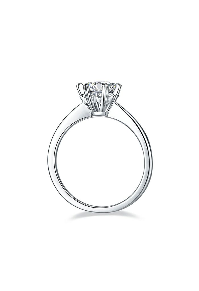 Minimalism Moissanite Diamond Ring