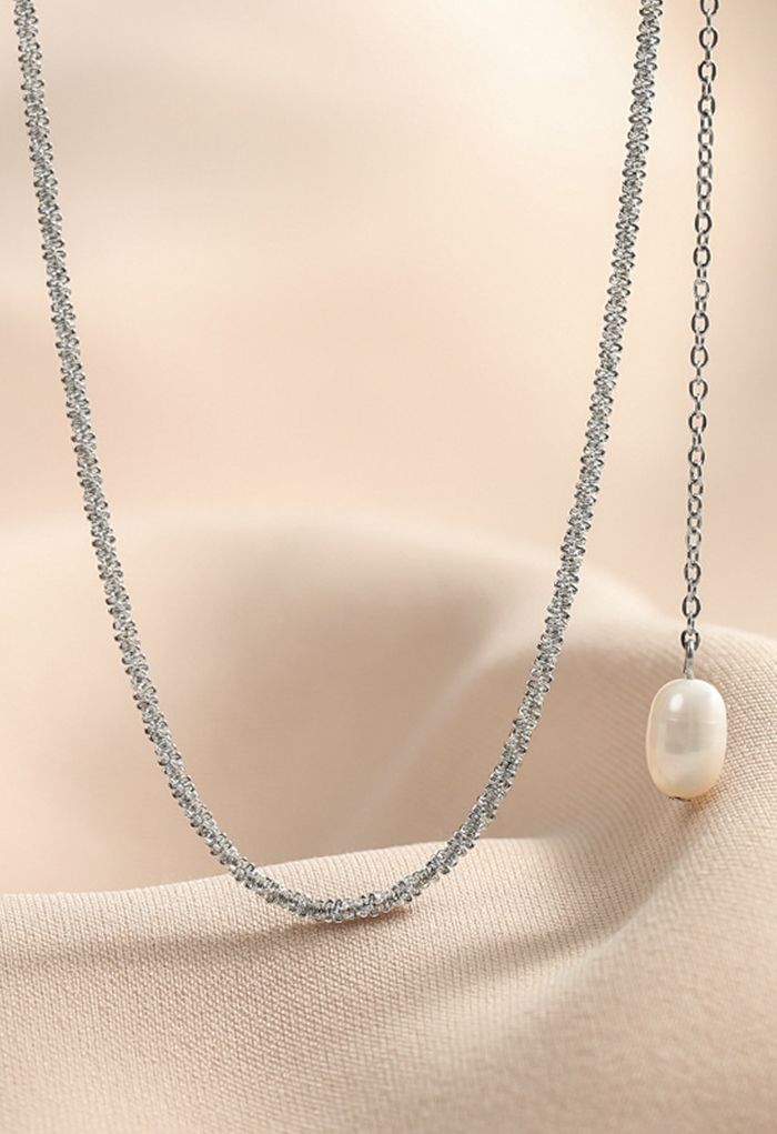 Shimmer Freshwater Pearl Necklace