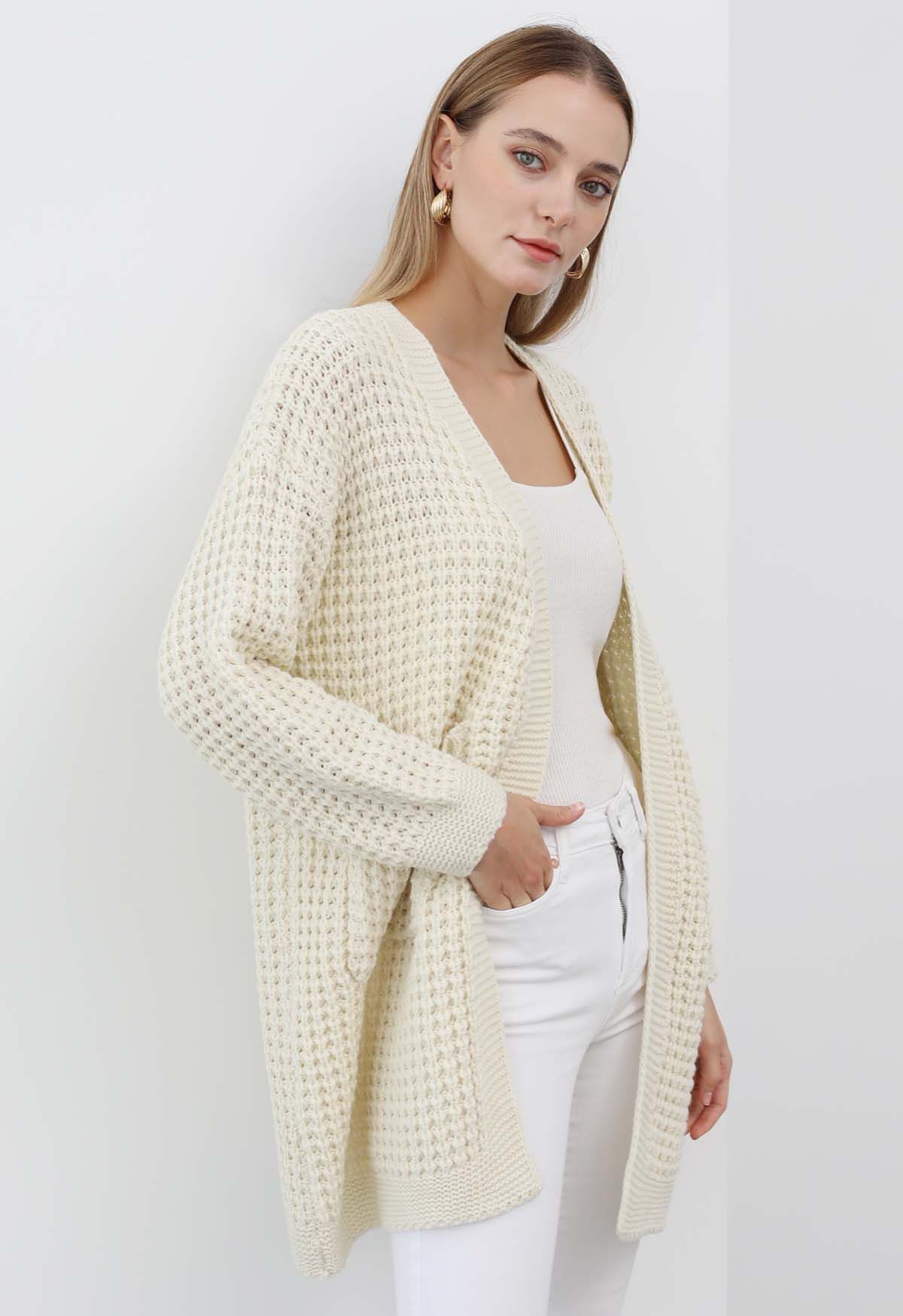 Batwing Knitted Cardigan