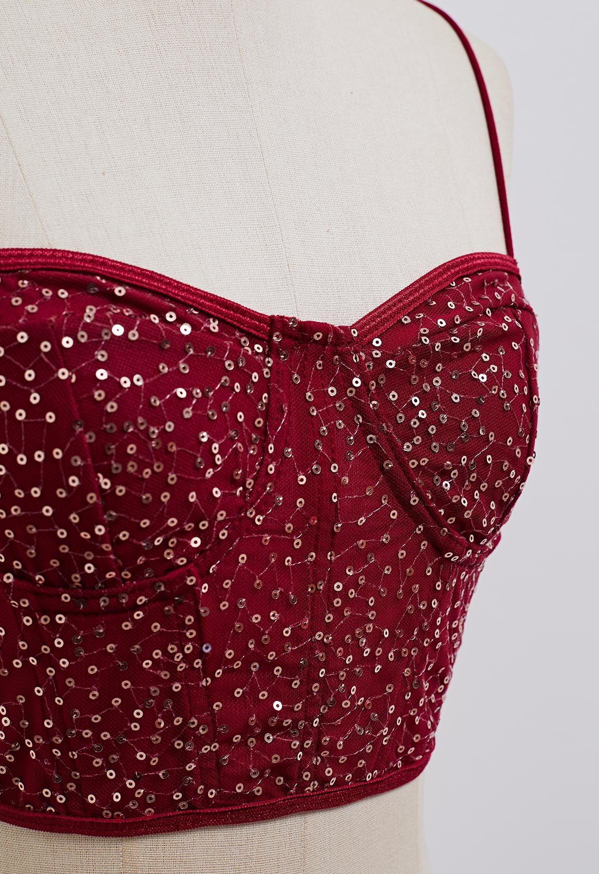 Scarlet - Embroidery Corset Bra