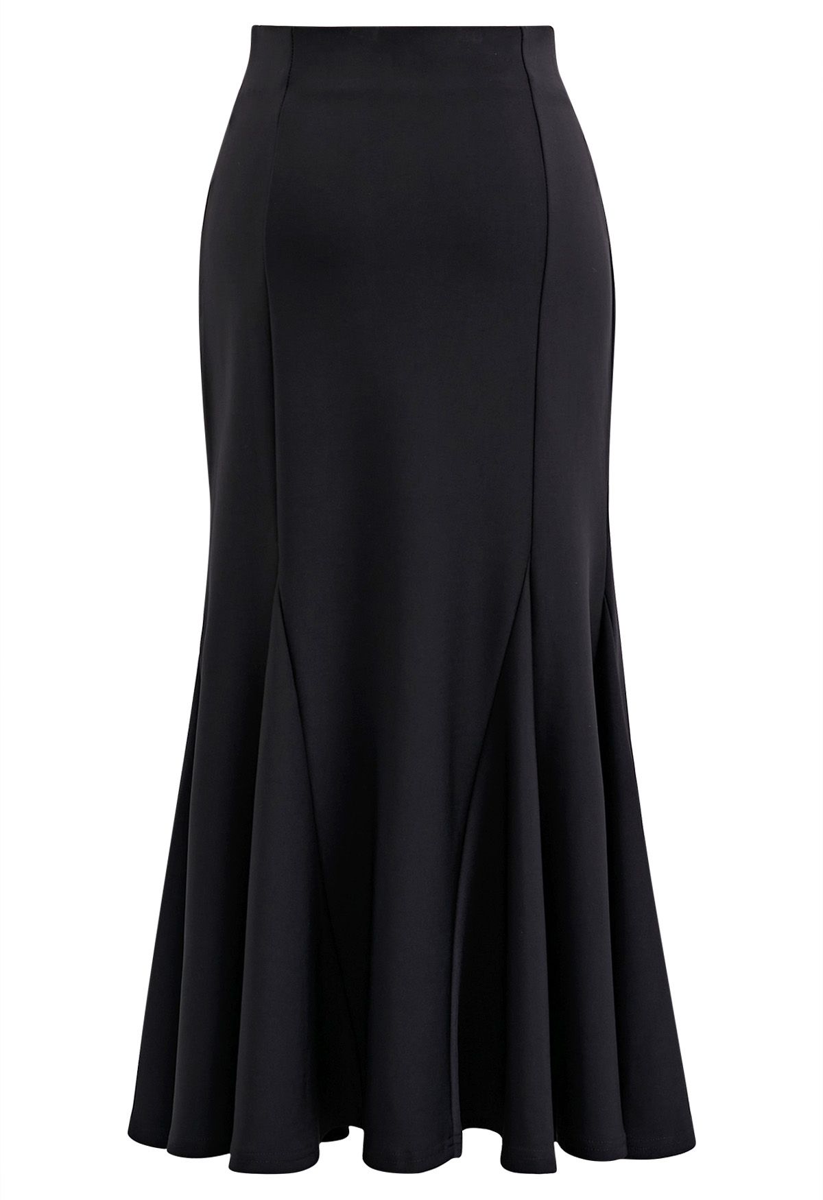 Simplicity Frilling Hem Maxi Skirt