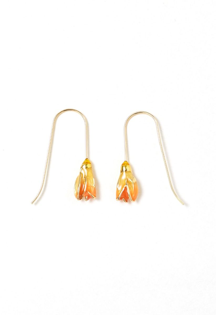 Tulip Hook Earrings