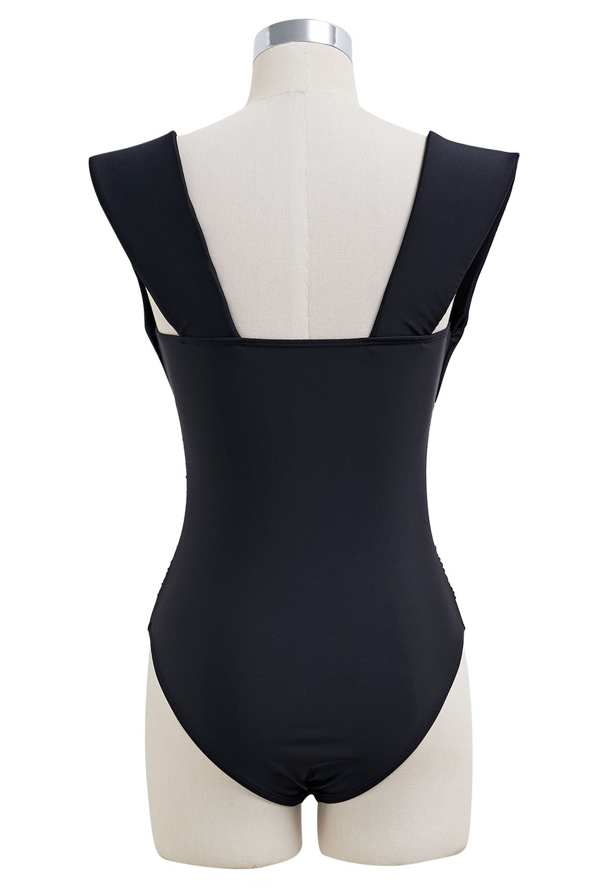 Twisted Cutout Front Ruched Swimsuit