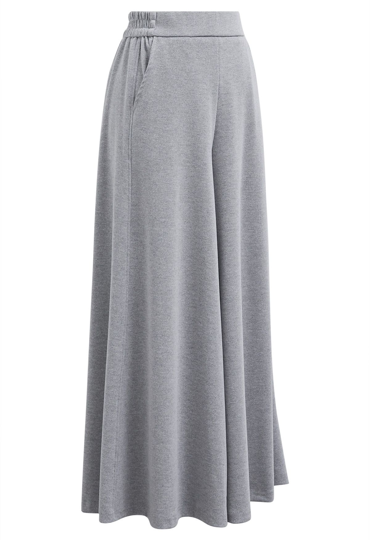 Graceful Ease Flare Leg Pants in Grey