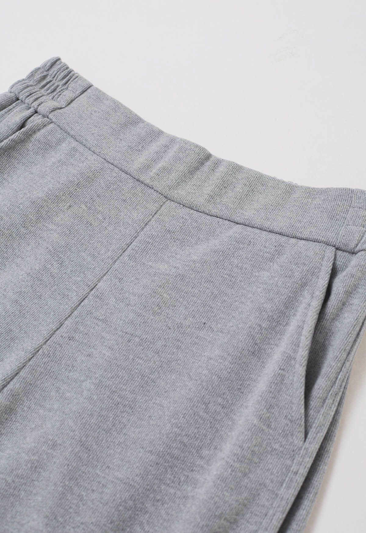 Graceful Ease Flare Leg Pants in Grey