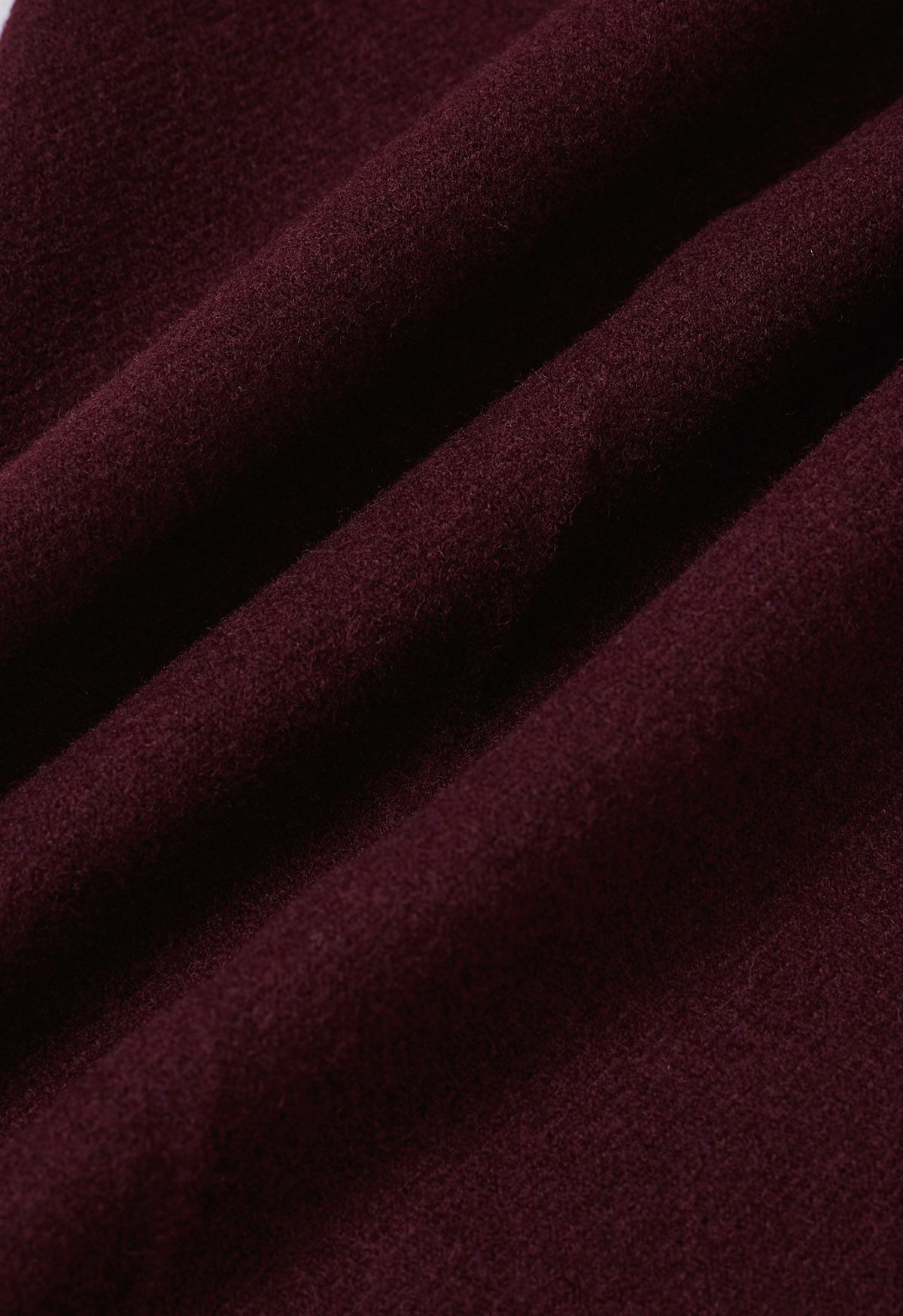 Dashing Side Pockets Palazzo Pants in Burgundy