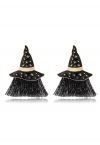 Starlight Witch Hat Tassel Earrings