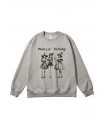 Feelin' Witchy Girly Pattern Sweatshirt